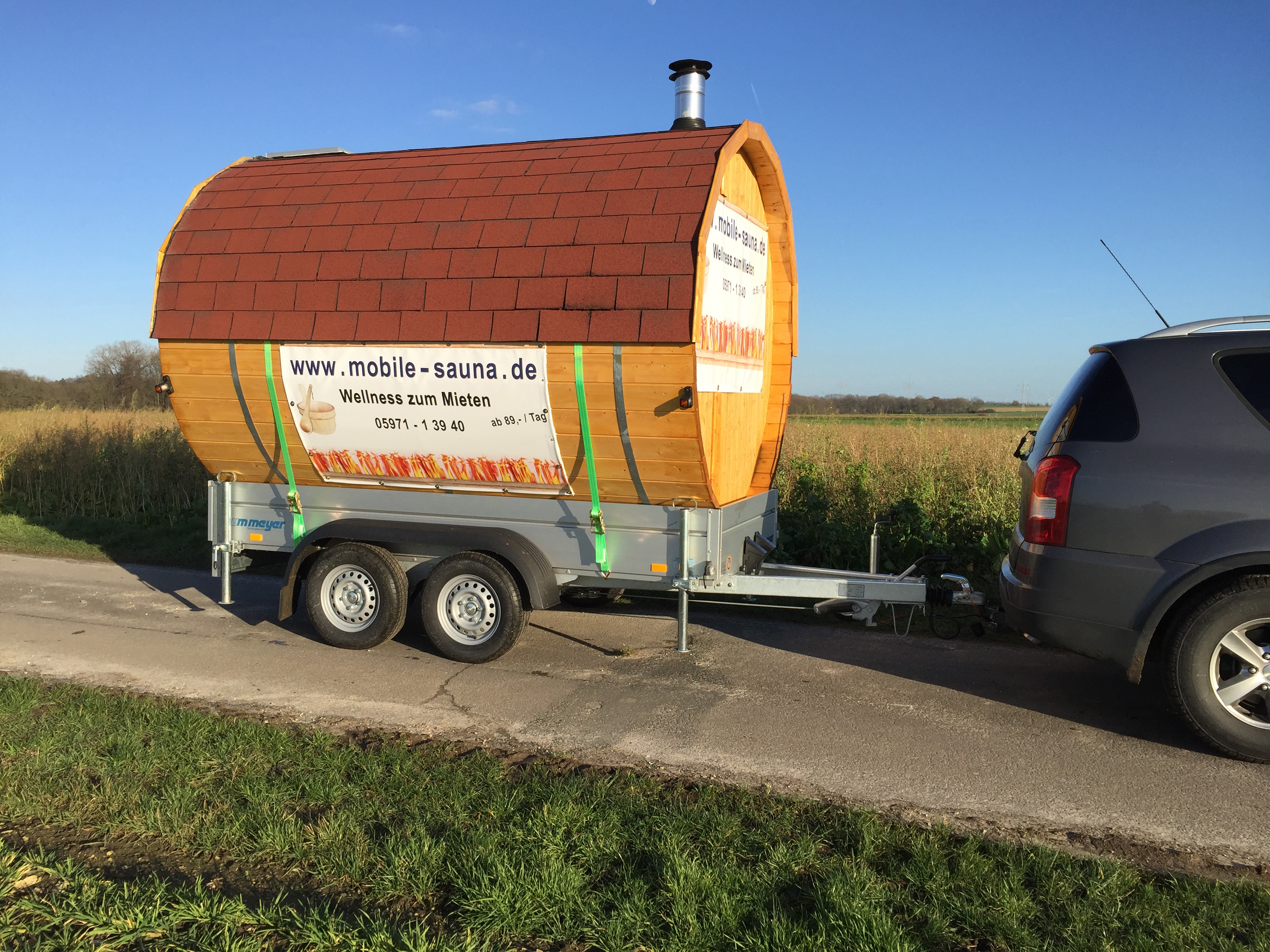 Mobile Sauna Rheine